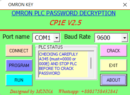 PLC Unlock Bd